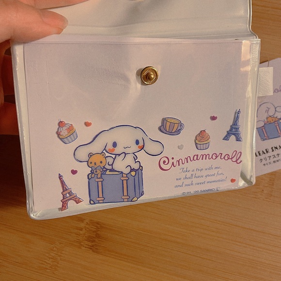 🎉3/$30 NEW Sanrio Cinnamoroll Card Holder Coin Purse Wallet - Picture 7 of 9